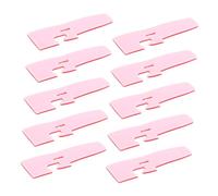SHINEOFI 10piezas Fundas Para Prensatelas Overlock Almohadillas De Plástico Duraderas Para Máquina De Coser Para Prensatelas Dobladillo Doméstico Industrial
