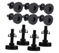 SHINEOFI 10piezas Soporte De Ajuste De Patas De Sofá Niveladores De Muebles Ajustables para Pies De Mesa Niveladores De Patas Resistentes Tornillos Uso Oficina