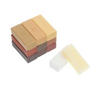 SHINEOFI 11piezas Cera Reparadora De Pisos De Madera Unidades Colores Bloque De Cera Masilla Para Rellenar Agujeros Pisos De Madera Uso