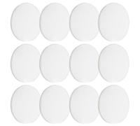 SHINEOFI 12 Lentes Ópticas Convexas Transparentes de 25 Mm Juego de Lentes para Enseñanza de Física y Experimentos Portátiles para Educación Científica