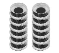 SHINEOFI 12 Pegatinas Bloqueadoras de Luz LED Opacas para Gafas Inteligentes, Adhesivas, Tamaño 0,2 Pulgadas, Protección de Lentes contra Resplandor y Polvo, Accesorio para Uso Diario