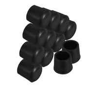 SHINEOFI 12 piezas Protectores de Patas Redondos para Muebles Tapas de Goma Antideslizantes y Resistentes para Sillas Taburetes y Mesas Fundas Protectoras Hemisféricas para