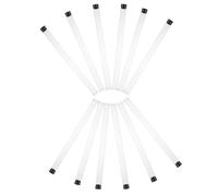 SHINEOFI 12 Piezas Tubos Transparentes con Tapa para Incienso Organizador Reutilizable de Acrílico Resistente y Portátil Tubos Pequeños para Almacenamiento Fiestas Rituales y Regalos