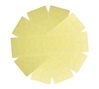 SHINEOFI 120 Piezas Masilla Adhesiva Transparente de Acrílico, 5 Hojas, Reutilizable, sin Herramientas, para Bases de Figuras de Acción y Figuras Coleccionables, Vitrinas de Cristal