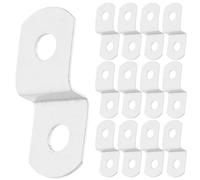 SHINEOFI 120 Piezas Soporte de Mesa en Acero Inoxidable Diseño Práctico y Superficie Lisa para Marcos de Cuadros y Espejos en Armario de Baño