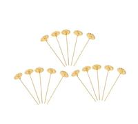 SHINEOFI 15 Broches Hechos A Mano Accesorios De Metal Imperdibles Elegantes Broches De Flores