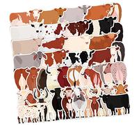 SHINEOFI 150 Piezas Calcomanías de Vaca de Adhesivos Divertidos para Laptops Botellas de Agua y Equipaje Decoración Autoadhesiva para Adultos