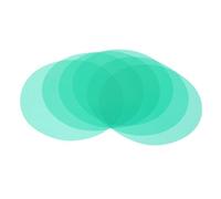 SHINEOFI 15piezas Pegatinas de Luz Que Cambian de Color Filtros de Gel de Colores Películas Redondas para Lámparas, Focos y LED