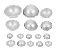 SHINEOFI 16piezas Molde de Bola de Baño Multifuncional para Sal Jabón y Bolas de Baño Diseño Esférico Fácil de Usar Reutilizable y Duradero para Bricolaje y Manualidades