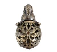 SHINEOFI 1pieza Quemador de Incienso Elefante de Metal Diseño Creativo Cenicero de Escritorio Resistente y Decorativo para Casa y Oficina Regalo Artesanal