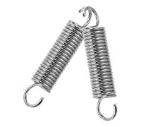 SHINEOFI 2 Ganchos de Resorte Metálicos Ajustables para Columpios y Sillas Flotantes Gancho de Fijación Resistente para Hamaca Kit Colgar Mecanismo de Tensión Segura Uso en Porche