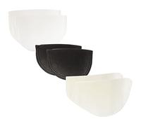 SHINEOFI 2 Juegos Almohadilla De Esponja Para El Hombro Correa De Sujetador Transparente Acolchado Hombreras Straps Pad Hombrera De Esponja Almohadillas Para Realzar Los Hombros 3 Pares * 2
