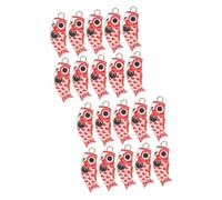 SHINEOFI 2 Juegos Colgante Japonés Amuletos De Proteccion Colgante Para Collar Diy Kit Para Hacer Pulseras Con Cuentas De Arcilla Encantos Carpa Encanto Lindos Colgantes De Carpa 10 Uds * 2