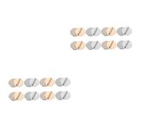 SHINEOFI 2 Juegos Convertidor De Broche Imán Juguetes Hechos A Mano Pines De Telefono Accesorios Para La Oreja Manija Del Fabricante Soporte Para Teléfono De Coche Alfiler Metal 4 Pares * 2