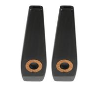 SHINEOFI 2 Juegos Kazoos de Madera para Adultos, Instrumento Musical Fácil de Tocar Función de Iniciación Musical, Adecuado para Acompañar Guitarra o Ukelele