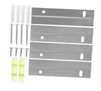 SHINEOFI 2 juegos Kit de para Cuadros y Cabeceros Soportes de Pared de Resistentes con Tornillos de Expansión para Montaje Seguro Pared para Decoración y Exposiciones