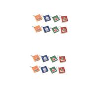 SHINEOFI 2 Juegos Libro De Aros De Navidad Exquisita Papelería Navideña Hermosa Papelería Navideña Cuadernos Escolares Para Compañeros De Clase Bloc De Notas Creativo 8 Uds * 2