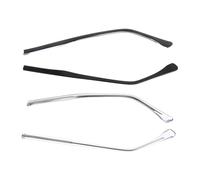 SHINEOFI 2 Juegos Transparent Metal Glasses Arms Replacement Kit With Nose Pads Screws Washer Screwdriver Durable Eyeglass Frame Repair For Sunglasses And Eyewear