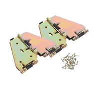 SHINEOFI 2 Piezas Bisagra para solapa de mesa de comedor bisagras de mesa plegable