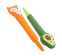 SHINEOFI 2 Piezas Bolígrafo De Diamantes De Imitación Con Punto De Pintura De Diamantes Herramienta De Arte De Uñas Pluma Para Puntear Mandalas Para Uñas 5d Clavo Estrujar El Plastico