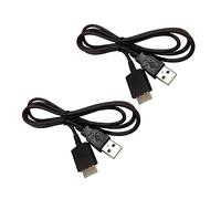 SHINEOFI 2 Piezas Cable de y Carga para Player Compatible con Sony Nwmu Cargador USB Duradero y Flexible Rápida para Dispositivos Multimedia