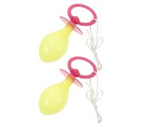 SHINEOFI 2 Piezas Chupete Gigante de Plástico Reutilizable para Disfraz de Halloween y Eventos Temáticos, Accesorio Divertido y Piel de Adultos