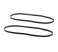 SHINEOFI 2 Piezas Cinturón De Reproductor De Vinilo Correa De Transmisión De Caucho Kit De Reparación Para Tocadiscos Accesorios Para Tocadiscos