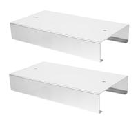 SHINEOFI 2 Piezas Colgante Colgante De Jarra De Masón Alimento Tarro De Comida Tarros De Boca Ancha Pinta Tarros De Albañil Frasco De Boca Ancha Mini Tarros De Cristal Metal