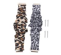 SHINEOFI 2 Piezas Correa de Reloj de Banda Elástica y para Smartwatch Scrunchie para
