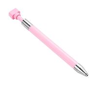 SHINEOFI 2 Piezas crayón de arte de uñas tableros cazador de focas equipo accesorios manualidades nail art pluma de puntos para manicura bolígrafo de diamantes de polivinilo rosa