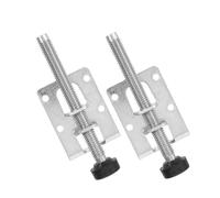 SHINEOFI 2 Piezas De Almohadillas Ajustables para Pies Niveladores De Patas De Mesa Ajustables para Muebles Niveladores De Banco De Trabajo Ajustables Niveladores De Patas De Mesa