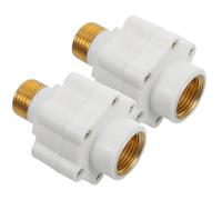 SHINEOFI 2 piezas Dispositivo Anti-electricidad para Calentadores Solares Accesorio de Aislamiento de Cobre Pared de Seguridad Anti-fugas Fácil Instalación para Calentador Agua Eléctrico y