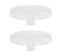 SHINEOFI 2 Piezas Engranaje de Repuesto de Plástico para Picadora de Carne con 10/103 Dientes, Fácil Instalación y Funcionamiento Silencioso para Electrodomésticos de Cocina Doméstica