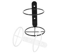 SHINEOFI 2 Piezas Estante de Hierro para Vino Montado en Pared, Soporte Botella, Diseño Moderno y Minimalista, Adecuado para Almacenamiento en Restaurantes y Soluciones de Organización