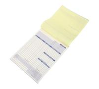 SHINEOFI 2 Piezas Formularios de Facturas de Trabajo Autocopiativos en Papel sin Carbono para Negocios Pequeños Duplicado Fácil y Creación Rápida de Registros para Servicios y Pedidos