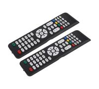 SHINEOFI 2 Piezas Mando para Televisión de Plástico y Aleación Cambio de Canales Compatible TV y Reproductores para Uso en Casa
