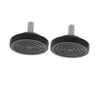 SHINEOFI 2 Piezas Patas Ajustables para Muebles con Base Antideslizante de Goma Soporte Resistente y Nivelador para Sofá Mesa Bicicleta Estática y Gimnasio de Unidades