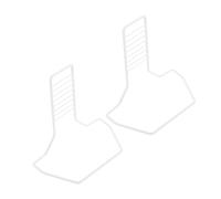 SHINEOFI 2 Piezas Soporte de Rueda para Hámster de Hierro Diseño Silencioso Resistente y Práctico de Fácil de Instalar para Accesorios de Ejercicio de Mascotas Pequeñas