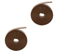 SHINEOFI 2 Rollos 3 Correa Ancha De Cuero Correa De Cinturón De Cuero Tiras De Cinturón De Cuero Correa De Piel Sintética Cordones De Cuero Bolso Tejido Bolsas Cordon De Zapato