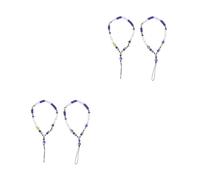 SHINEOFI 2 Series Cadena Colgante Para Teléfono Diy De Decoración De Arcilla Polimérica Bohemia Con Único Y Protección Antipérdida Para Accesorios De Teléfono 2 Piezas*2