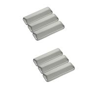 SHINEOFI 2 Series Caja De Papelería De Hojalata Estuche De Lápices Gigante Casos Digital Caja De Lápices De Coche Estuche Espacial Estuche De Margaritas Pro Estante Equipo Silver 3 Piezas*2