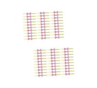 SHINEOFI 2 Series Pajaritas para Autos De Boda Cake Pops Lazos Giratorios Kit De Cordel Recuerdo Joyería Decoración Piruletas Lazos Giratorios Bolsas De Atadas 200 Piezas*2