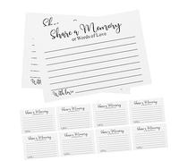 SHINEOFI 2 Series Tarjetas De Felicitación Invitaciones Y Fiestas Tarjetas De Boda Compromiso Felicitaciones Notas Tarjetas En para Novias Etiquetas Etiquetas para 50 Piezas*2