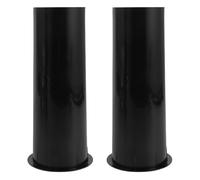 SHINEOFI 2 Tubos de Puerto Bass Reflex para Altavoz Subwoofer 65x180 Mm, Tubo de Ventilación Portátil para Caja de Graves, Accesorio para Sistema de Audio Doméstico y Coche, Kit Doble