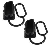 SHINEOFI 2 Unidades Tapa Antipolvo para Conector 175 Goma Negra, Ajuste | Capuchón Diseño de Sujeción, Instalación Fácil, para Batería y Alimentación en Atv y Carretillas