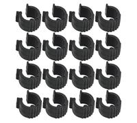 SHINEOFI 20 Almohadillas Antideslizantes para Carrito Compra, Tapas de Carros Plegables, Accesorios Utilitarios de Plástico Resistentes para Protección y Estabilidad, Uso en Supermercado