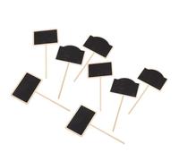 SHINEOFI 20 piezas Mini Pizarras de Jardín con Stick Etiquetas Reutilizables para Plantas y Flores Decoración de Maceteros y Eventos Tableros Pequeños Resistentes para Bodas y Fiestas