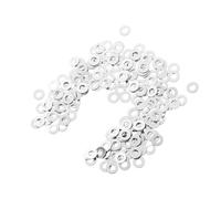 SHINEOFI 200 Arandelas Planas de Metal para Gafas sin Montura, Espaciadores y Tensores de Bisagras, Accesorios de Reparación Duraderos para Monturas, Kit Completo para Repuestos de Gafas