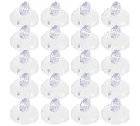 SHINEOFI 200 Ganchos para Luces de Cuerda Ventosa Clips para Luces de Navidad Plástico Resistente Tamaño Mini Ideales para Decoración de Interiores y Exteriores 200 Unidades