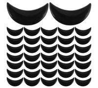 SHINEOFI 200 Piezas de Bocas de Muñeca Artesanal en Forma de Luna Negra de Plástico Diseño Compacto y Acabado Suave para Proyectos de Manualidades y Juguetes de Peluche